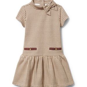 NWT HOUNDSTOOTH DRESS Janie & Jack